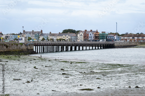 Dollymount Wooden Bridge Going Across to Clontarf from Bull Island