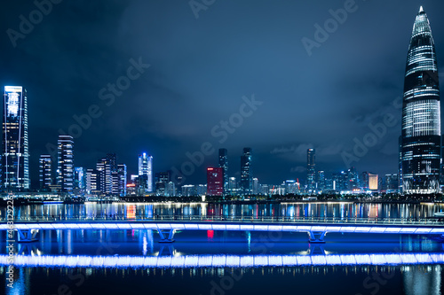 Shen Zhen urban cityscape, ...