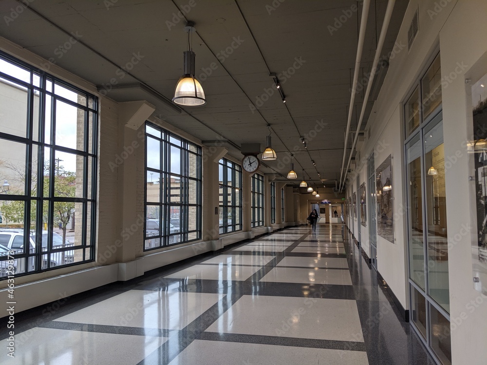 shiny hallway in Minneapolis, Minnesota, United States