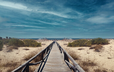 Leinwandbilder Artist KB Sommerliche Stadt unter blauem Himmel  © konradbak