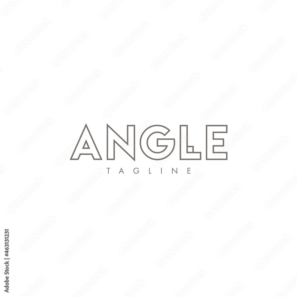 Angle. Logo template. Angle. Logo template.