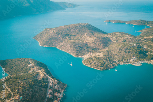 Travel around Greece yachts in Ionic Sea © Raimond Klavins