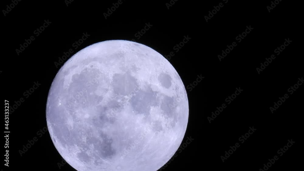 Big Blue Moon Moon moving in the sky with NAT sound Big Blue Moon Moon moving in the sky with NAT sound