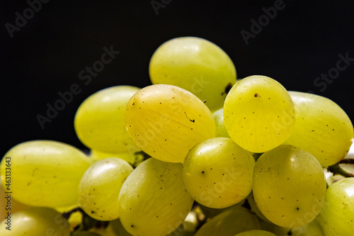 Fresh green grape. Fruit and fruits. Healthy kitchen.