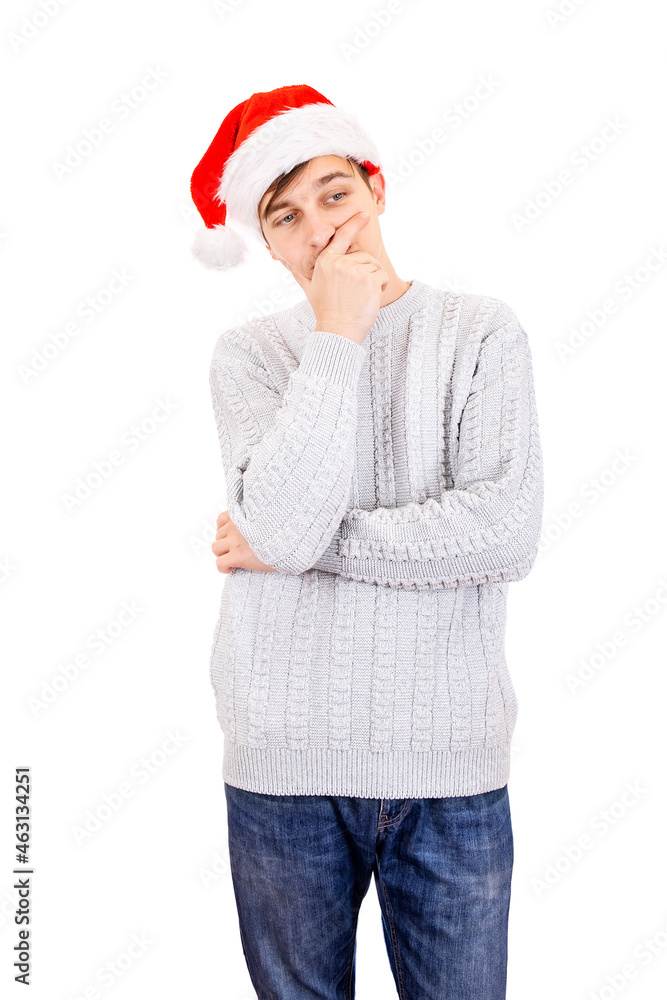 Young Man is thinking Young Man is thinking