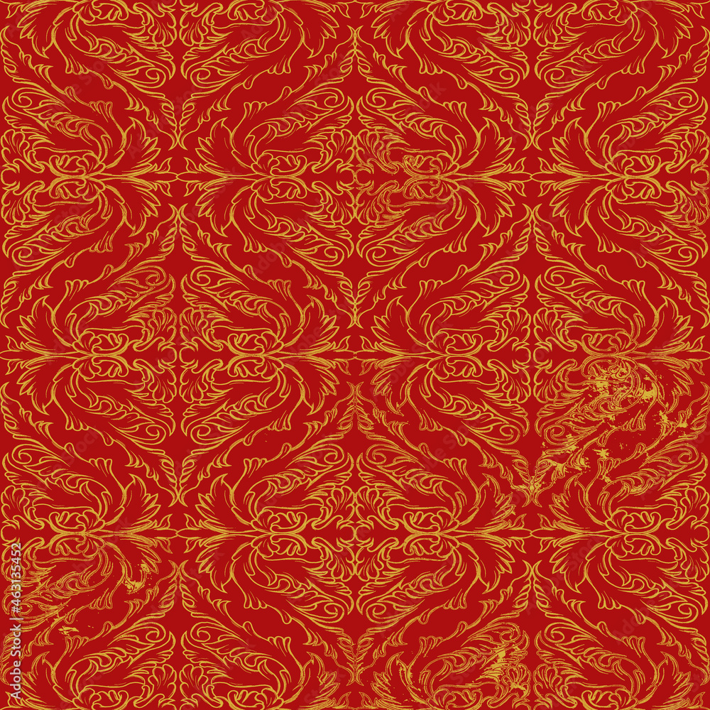 red damask wallpaper pattern red damask wallpaper pattern