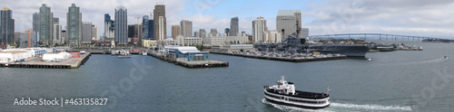 Panorama of San Diego downtown
