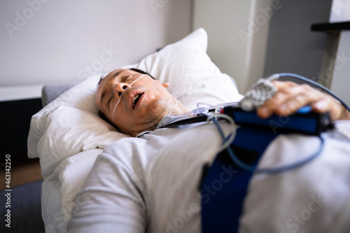 Apnea Sleep Disorder Treatment In Hospital photo