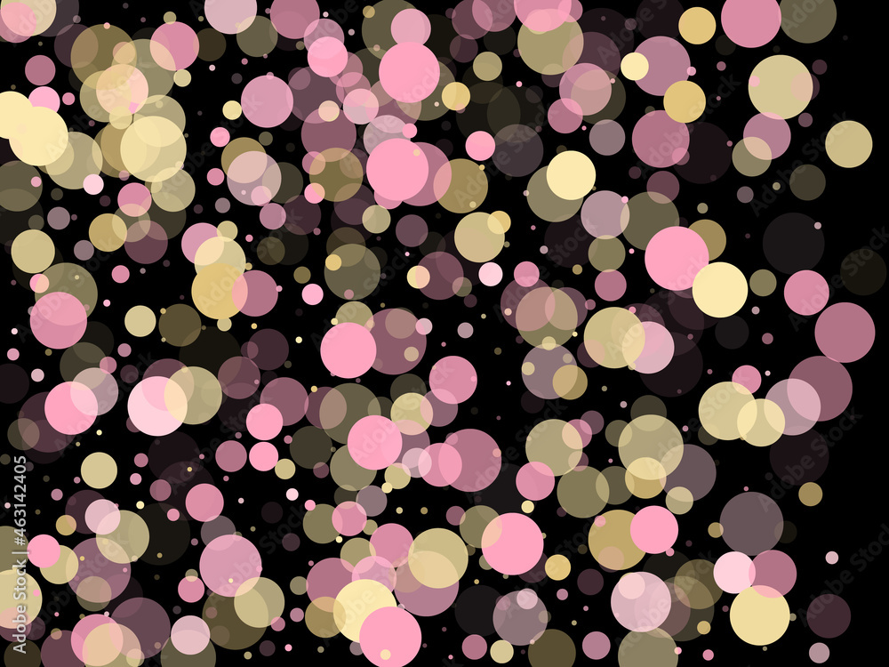 Bokeh confetti circles decoration holiday background. Bokeh confetti circles decoration holiday background.