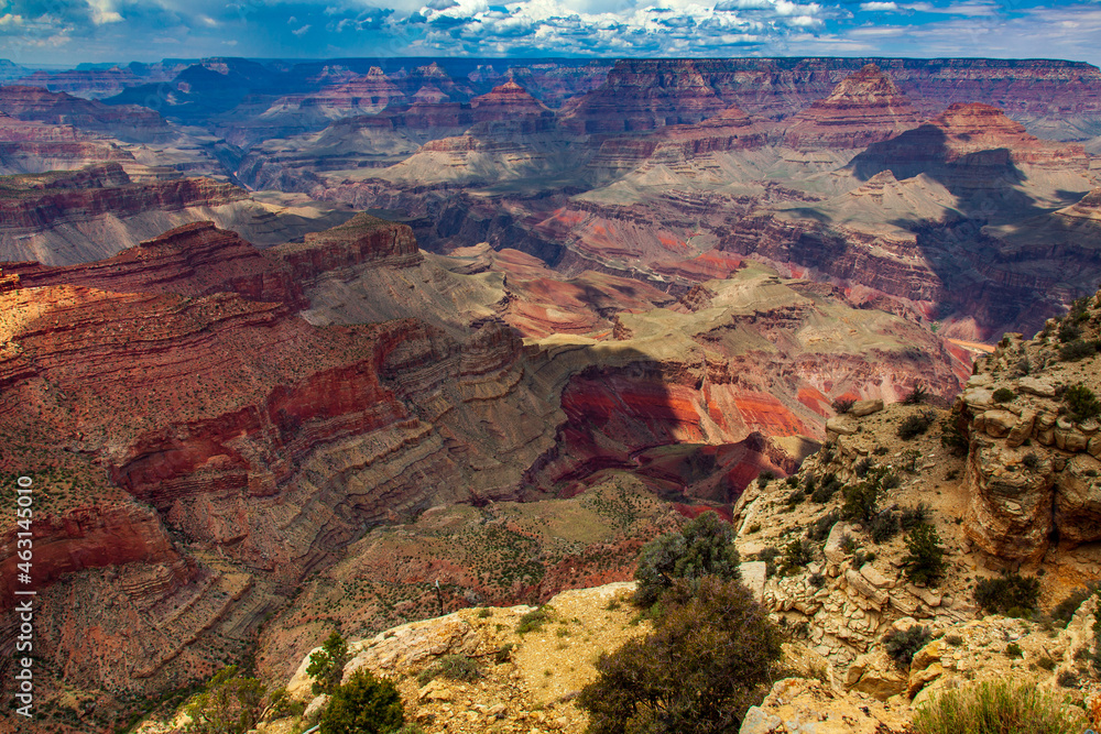 Grand Canyon, South Rim, Arizona - obrazy, fototapety, plakaty 