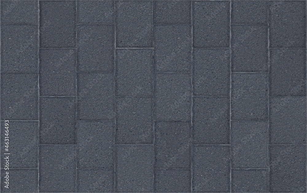 Fototapeta premium 3D rendering - Background of brick wall texture. high quality details