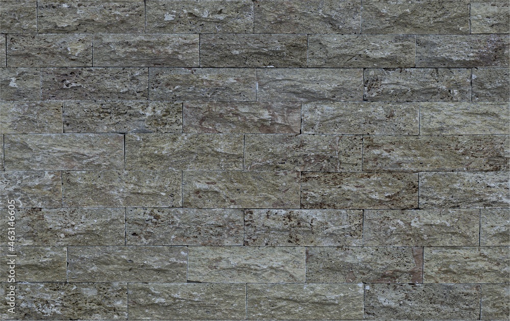 3D rendering - Background of Stone wall texture. high quality details 3D rendering - Background of Stone wall texture. high quality details
