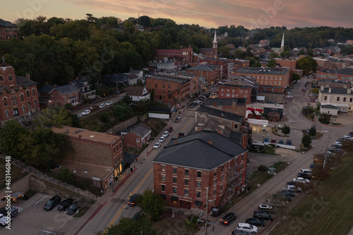 Galena Illinois Aerial