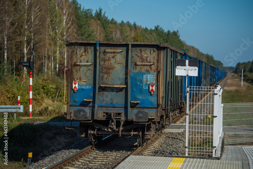 train in the countryside © Rafał Bieroza