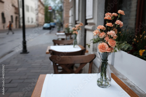 Café terrace photo