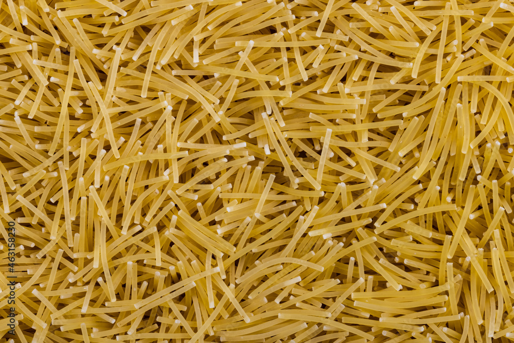 Vermicelli Top Angle Flat-lay  Background or Texture