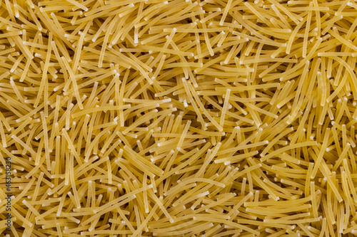 Vermicelli Top Angle Flat-lay  Background or Texture