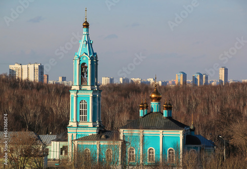 Church of the Nativity of the Blessed Virgin Mary in Krylatskoye, Moscow, Russia