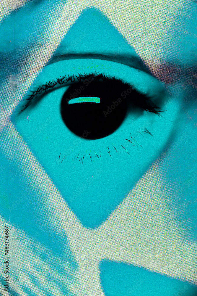 Obraz premium Portrait eye surreal photo