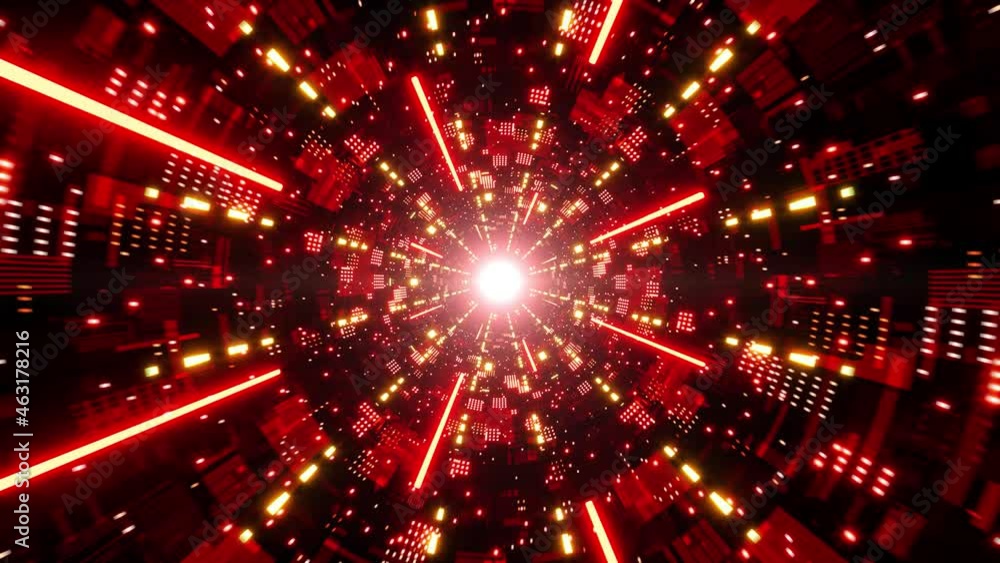 Red Light Disco Background