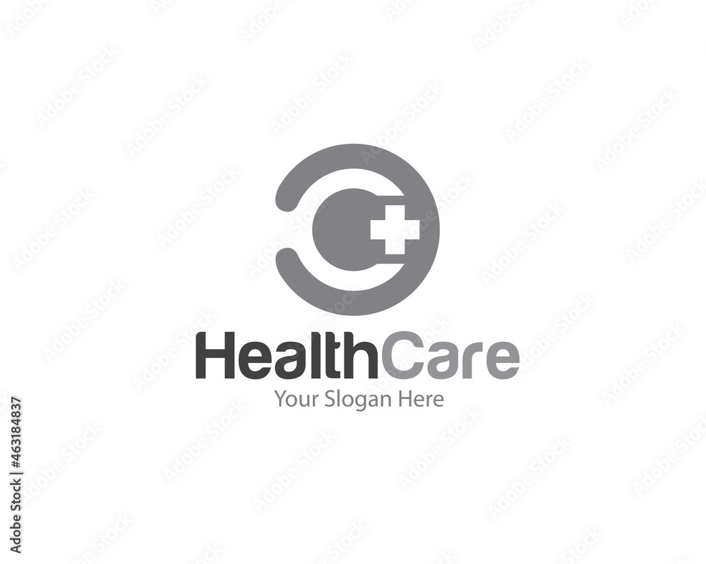 Obraz premium health care logo designs for medical service and hospital or clinic symbols
