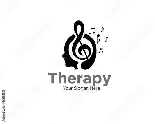 therapy mind and brain logo designs for medial and health care logo