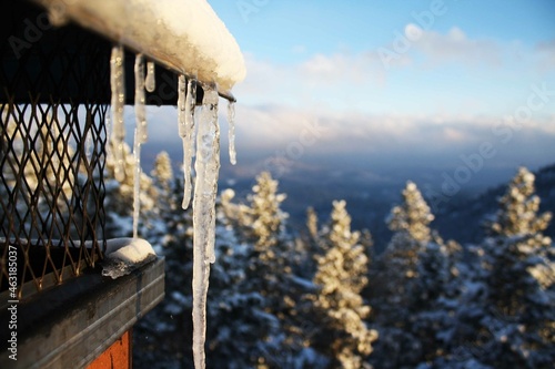 frozen iceicle photo