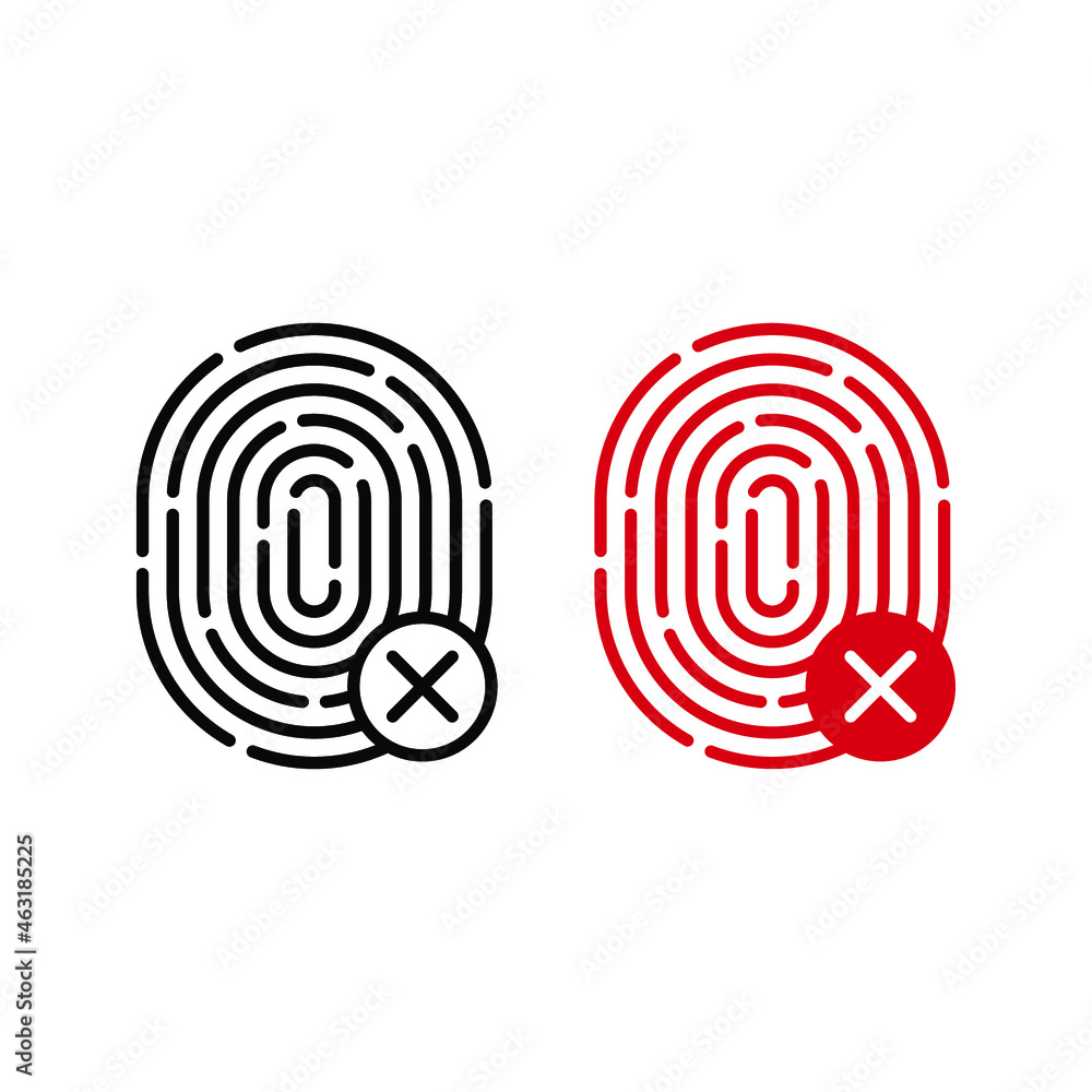 fingerprint icon. Touch ID vector icon isolated fingerprint design. Scanner icon. Vector illustration. fingerprint icon. Touch ID vector icon isolated fingerprint design. Scanner icon. Vector illustration.
