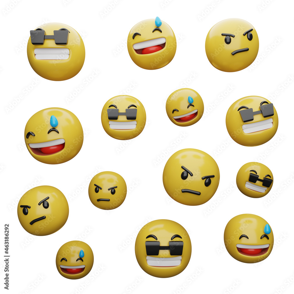 Fototapeta premium expressions and emotions