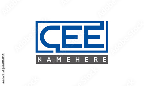CEE creative three letters logo  © PIARA KHATUN
