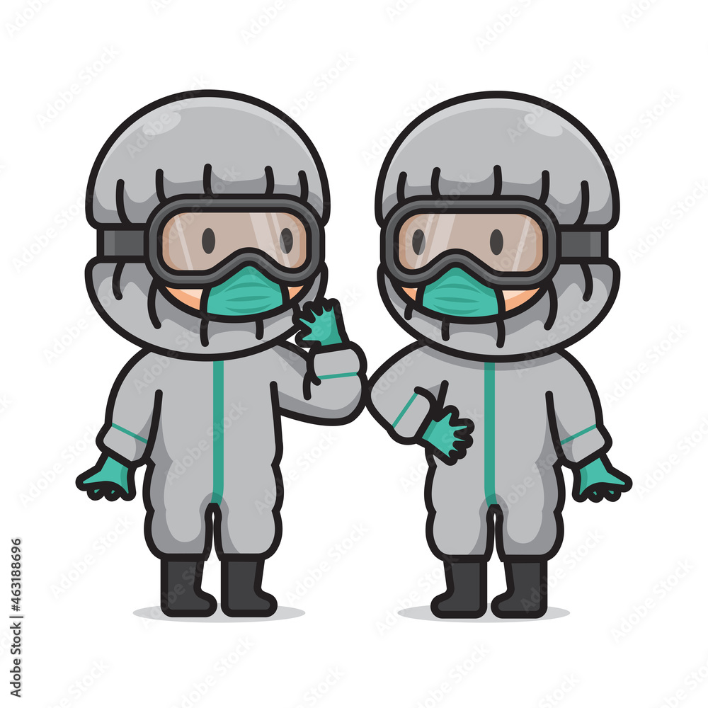 Elbow Bump People Vector Elbow Bump People Vector