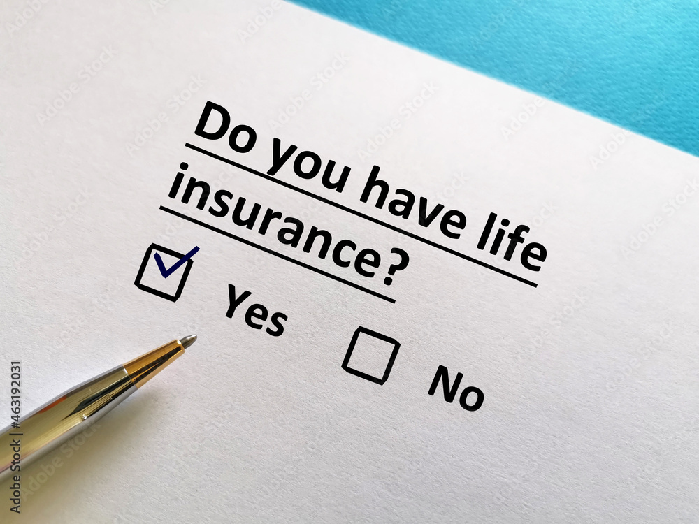 Questionnaire about insurance Questionnaire about insurance