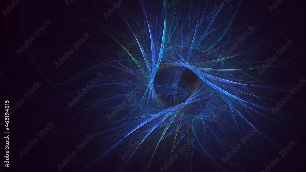 3D rendering abstract multicolor fractal light background 3D rendering abstract multicolor fractal light background