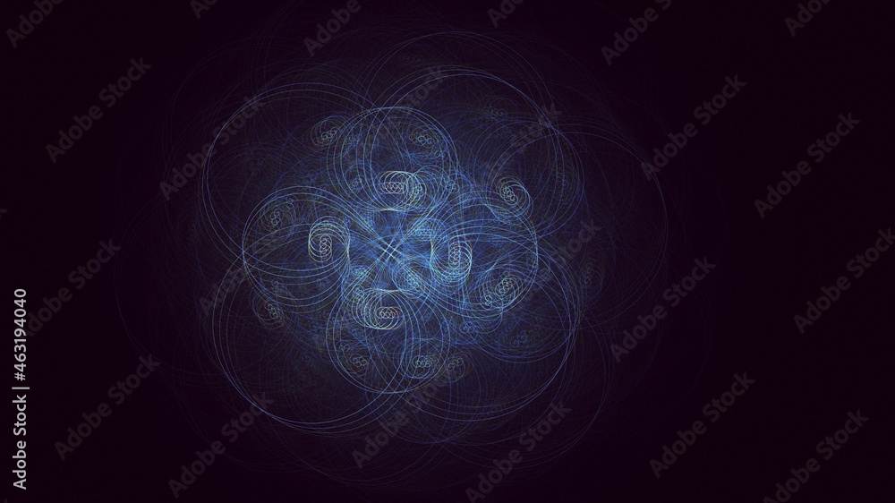 3D rendering abstract colorful fractal light background 3D rendering abstract colorful fractal light background