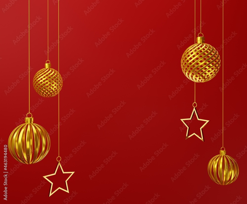 3d render Christmas Ornament 3d render Christmas Ornament