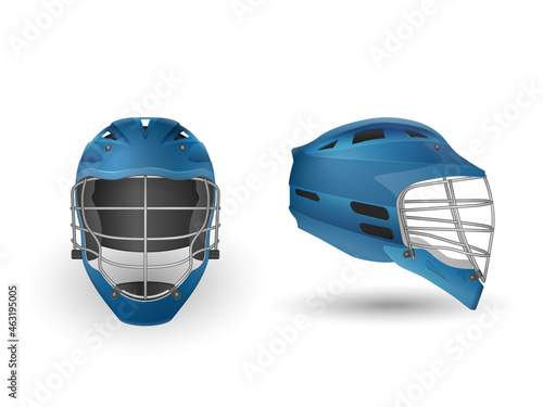 Lacrosse helmet set