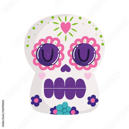 catrina skull mexican