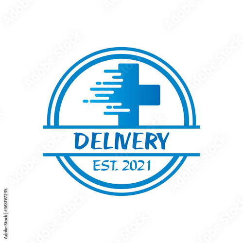 medical delivery logo , clinic logo