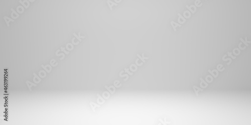 Panorama of grey abstract background empty room with spotlight effect.
