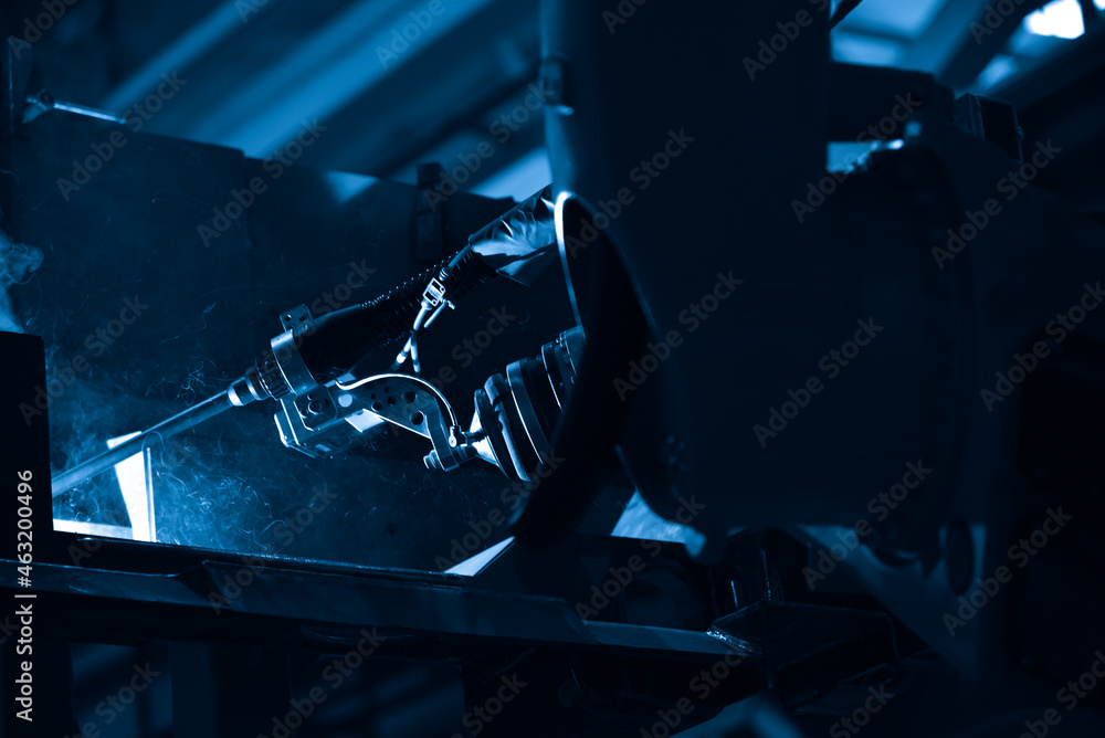 Application of automatic welding robot in metal welding