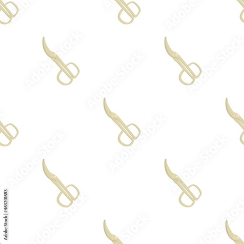 Scissors pattern seamless background texture repeat wallpaper geometric vector
