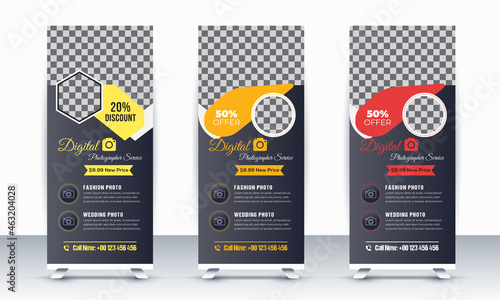 photography roll up banner,
Corporate Roll-up Banners, Set of roll up banner, roll up banner, banner, Corporate banner design, Pop up banner design, Creative banner, Banner 
