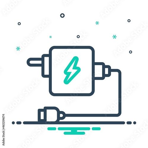 Mix icon for adaptor