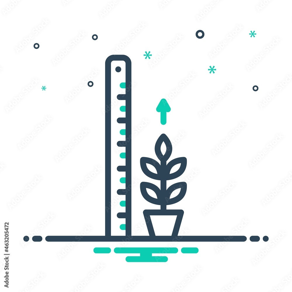 Fototapeta premium Mix icon for enlargement