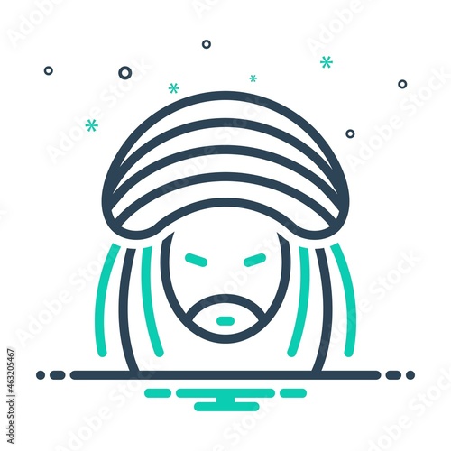 Mix icon for reggae