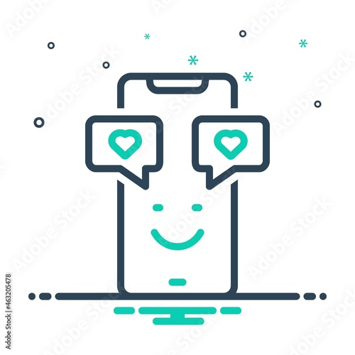 Mix icon for satisfy