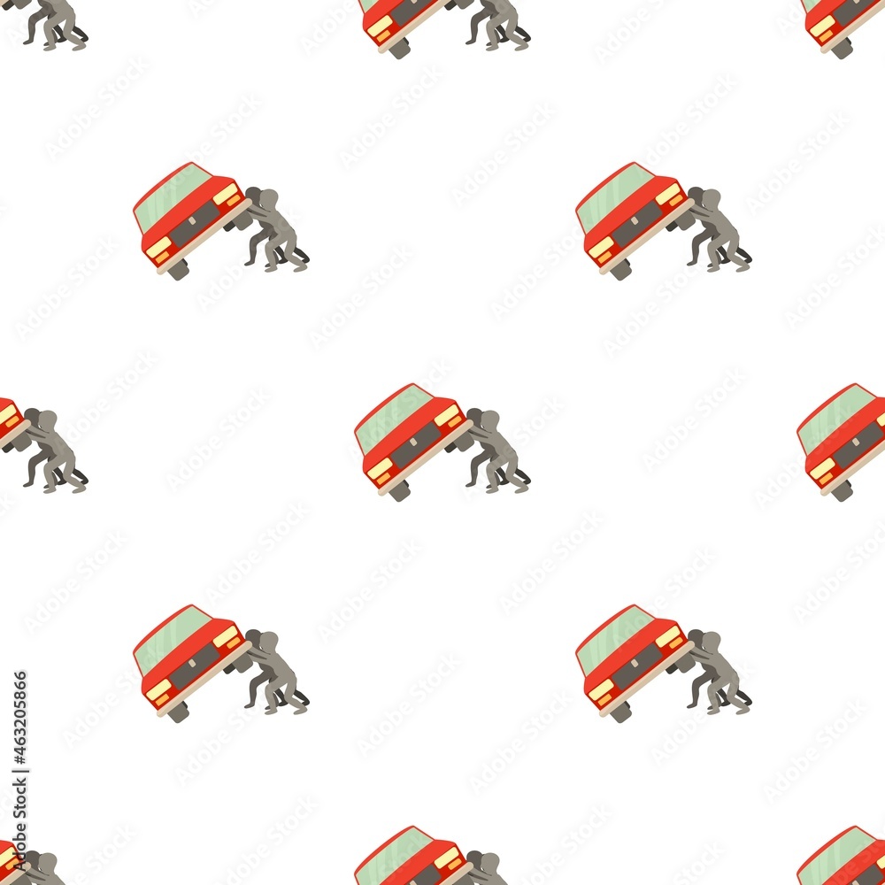 People overturned car pattern seamless background texture repeat wallpaper geometric vector People overturned car pattern seamless background texture repeat wallpaper geometric vector