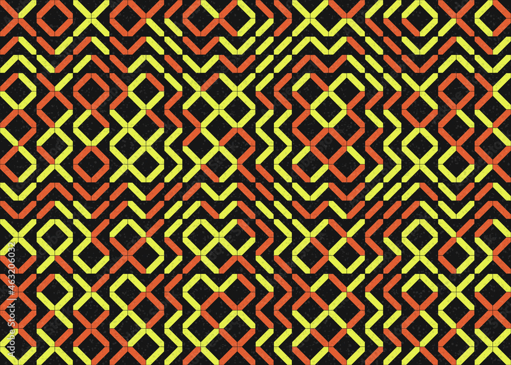 Abstract Geometric Pattern generative computational art illustration Abstract Geometric Pattern generative computational art illustration