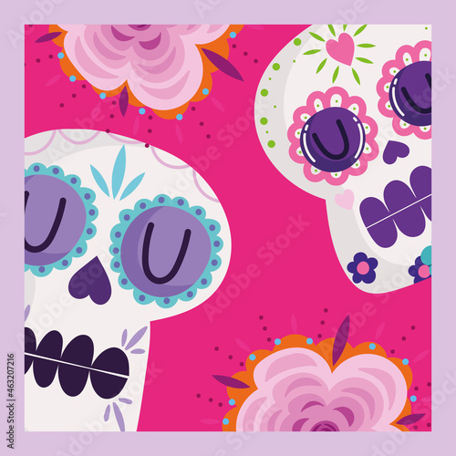 mexican catrinas decoration