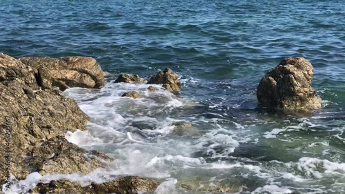 Wallpaper Mural View from the Mediterranean coast located in Greece Torontodigital.ca